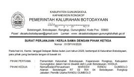 Pengadaan Meja  Pelayanan Publik dengan Pihak Ketiga